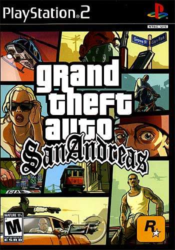 PS2 Grand Theft Auto: San Andreas