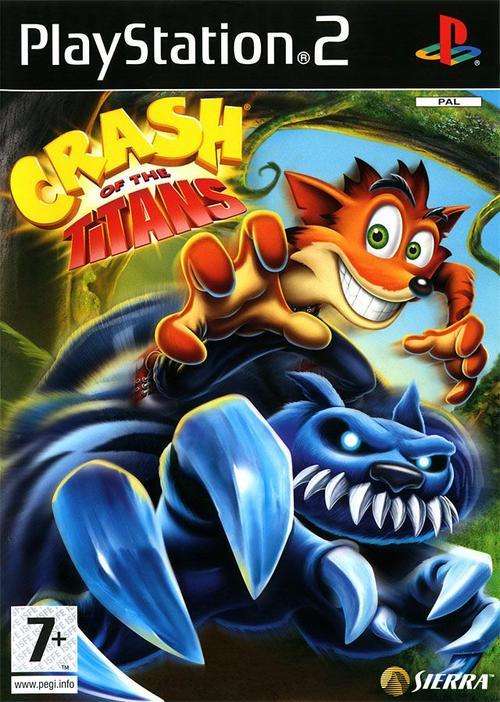PS2 Crash Bandicoot: Crash of the Titans