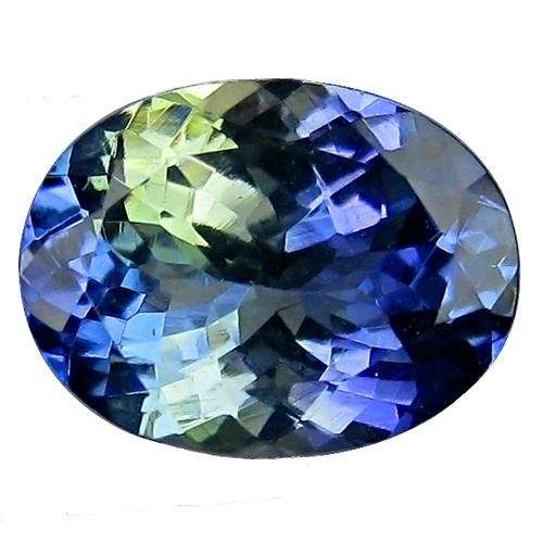NATURAL TANZANITE - 2.25ct - VVS - BI-COLOUR - OVAL CUT [ERV: R15750.00 +]