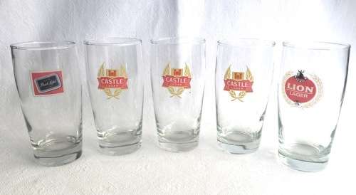 Vintage Tall Beer Glasses