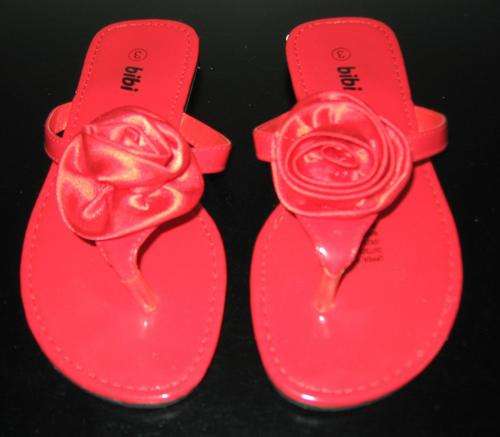 Flat Red Sandals