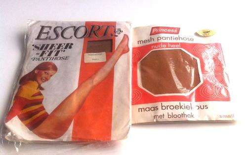 2 Pairs Vintage Pantihose