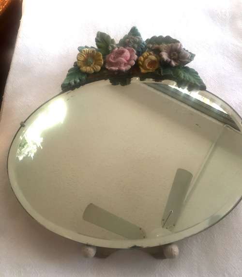 Vintage Barbola Mirror