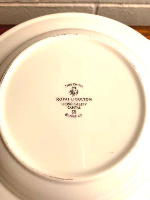 Royal Doulton Hospitality plate and soup plate