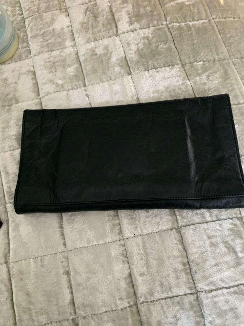 Vintage Pierre Cardin Leather Clutch Bag