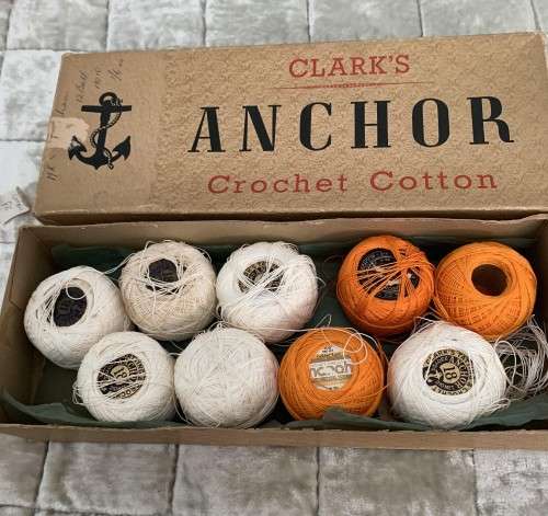 Vintage Crochet cotton assorted