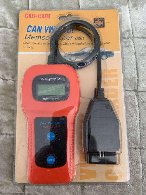 Scanner u281 VW, Audi, Seat, Passat, Skoda