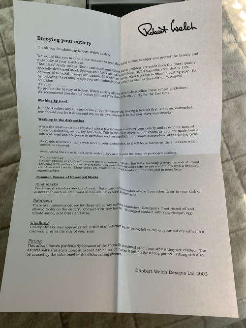 Robert Welch Cake Forks