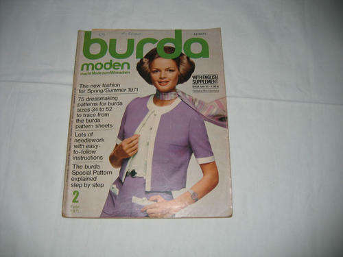 Vintage Burda - 1971