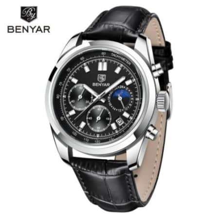 $$$CrazyR1Start$$$BENYAR 5193 MENS CHRONOGRAPH WATCH BRAND NEW IN BOX