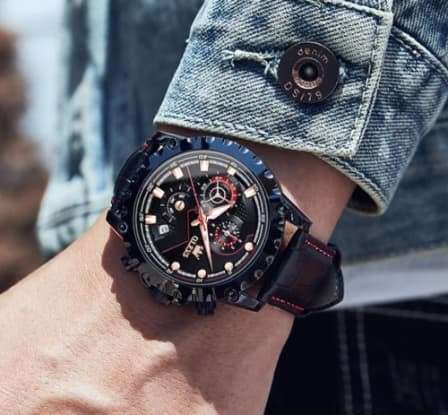 $$$CRAZY R1 BARGAIN$$$ Olevs Designer Chronograph Watch Brand New in Box