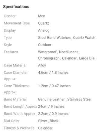 $$$CRAZY R1 BARGAIN$$$ Olevs Designer Chronograph Watch Brand New in Box