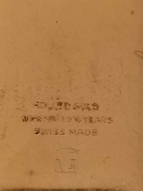 AVIA LADIES 15 JEWELS ROLLED GOLD LADIES VINTAGE MID CENTURY WATCH - WORKING - SWISS MADE