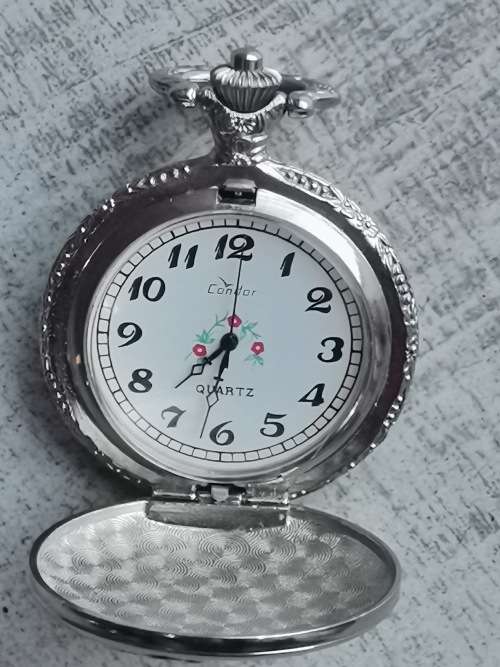 CONDOR MENS POCKET WATCH IN EXCELLENT WORKING CONDITION