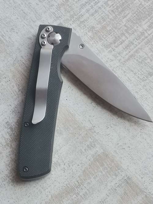 VINTAGE LEOPARD POCKET KNIFE WITH DISPLAY CASE