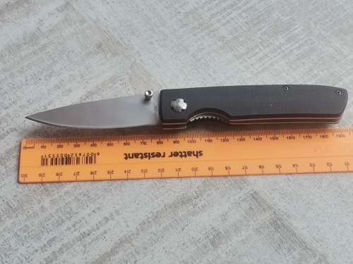 VINTAGE LEOPARD POCKET KNIFE WITH DISPLAY CASE