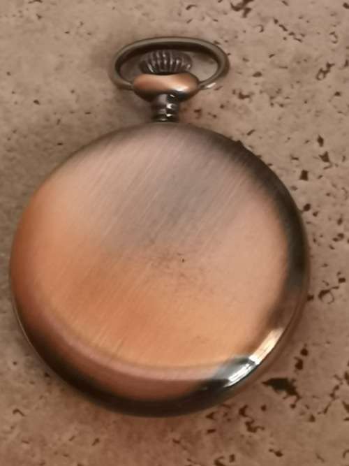 MENS POCKET WATCH NEW IN BOX IN EXCELLENT WORKING CONDITION