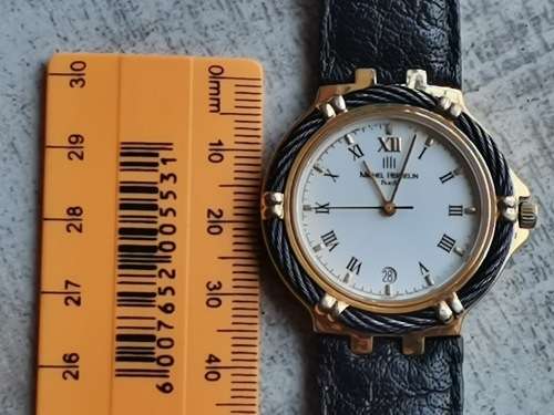 STUNNING MICHEL HERBELIN MENS WATCH IN EXCELLENT WORKING CONDITION - MODEL 12410.B