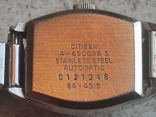 VINTAGE CITIZEN AUTOMATIC LADIES WATCH IN EXCELLENT WORKING CONDITION