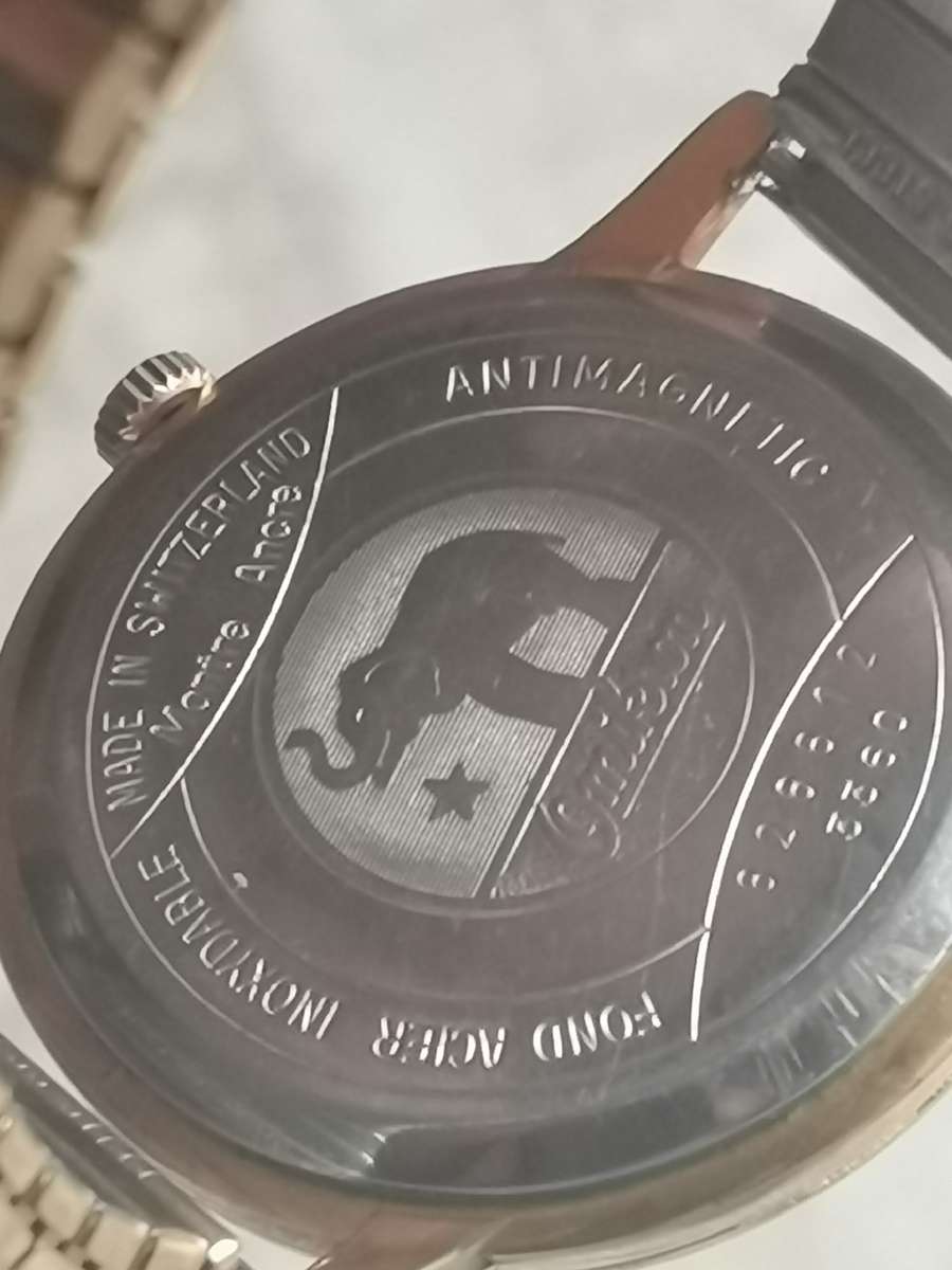 VINTAGE OMIKRON SWISS 21 RUBIS MENS WATCH IN EXCELLENT WORKING CONDITION