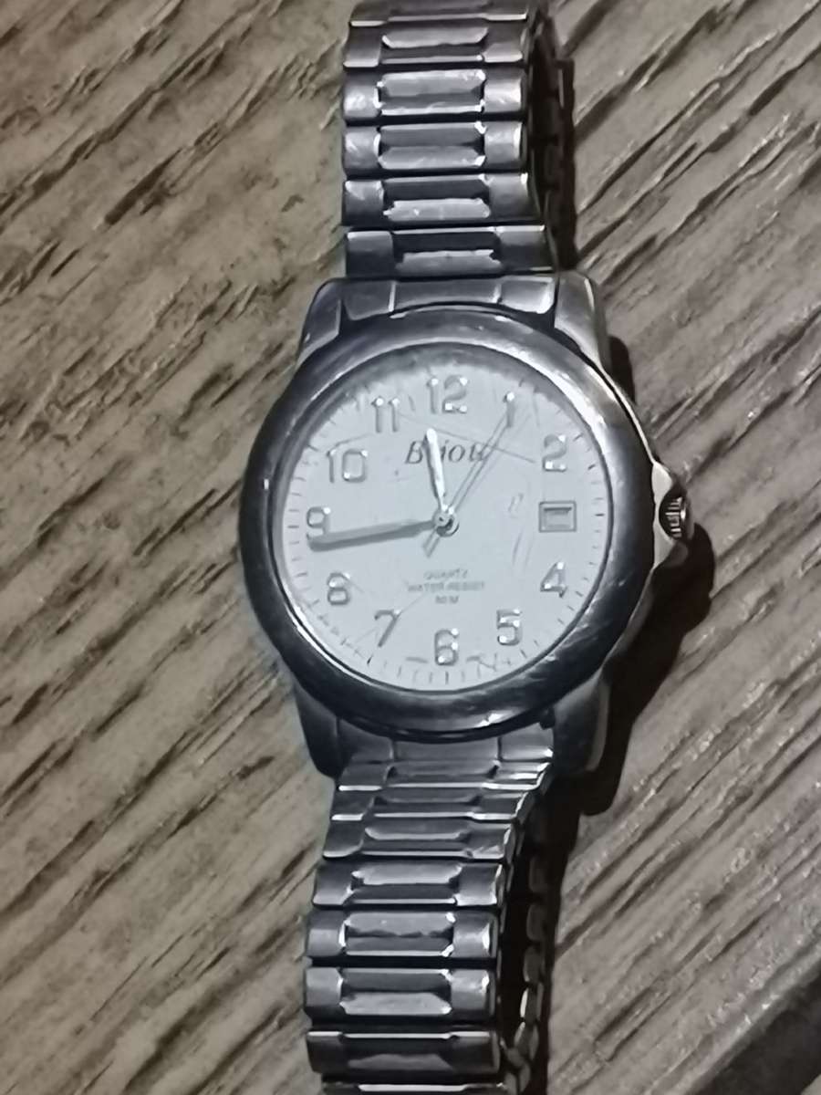 BIJOU MENS QUARTZ WATCH IN EXCELLENT WORKING CONDITION