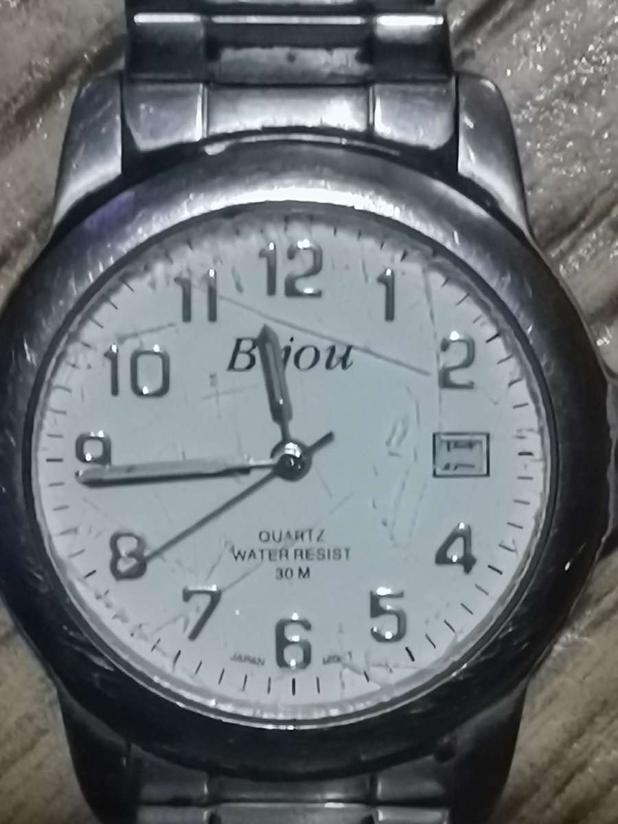 BIJOU MENS QUARTZ WATCH IN EXCELLENT WORKING CONDITION