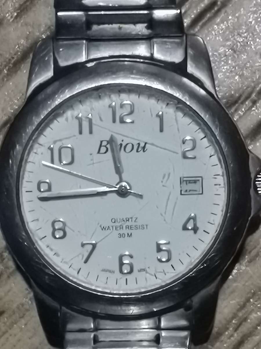 BIJOU MENS QUARTZ WATCH IN EXCELLENT WORKING CONDITION