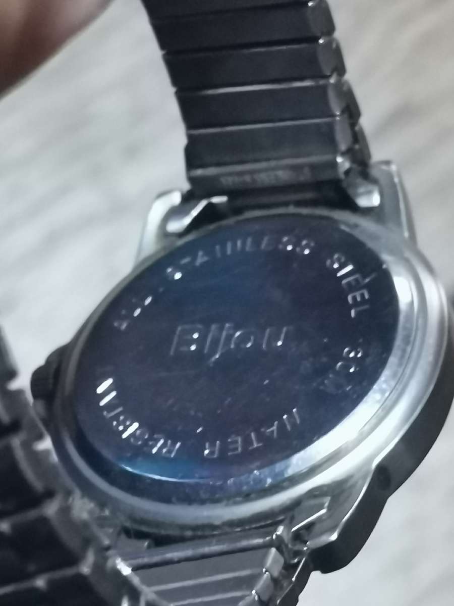 BIJOU MENS QUARTZ WATCH IN EXCELLENT WORKING CONDITION