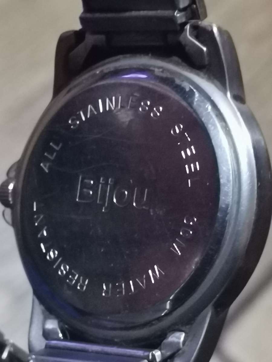 BIJOU MENS QUARTZ WATCH IN EXCELLENT WORKING CONDITION