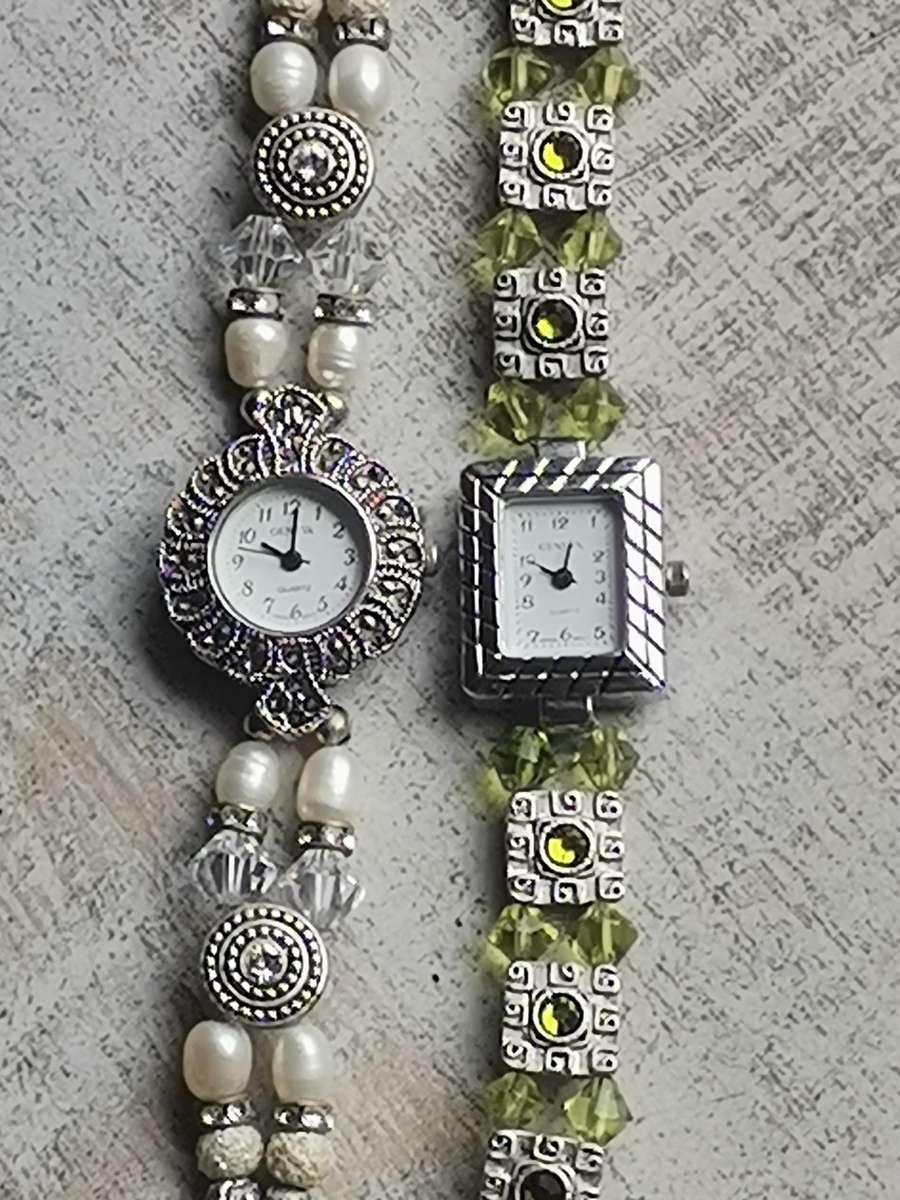 STUNNING GENEVE WATCH SET IN EXCELLENT WORKING CONDITION