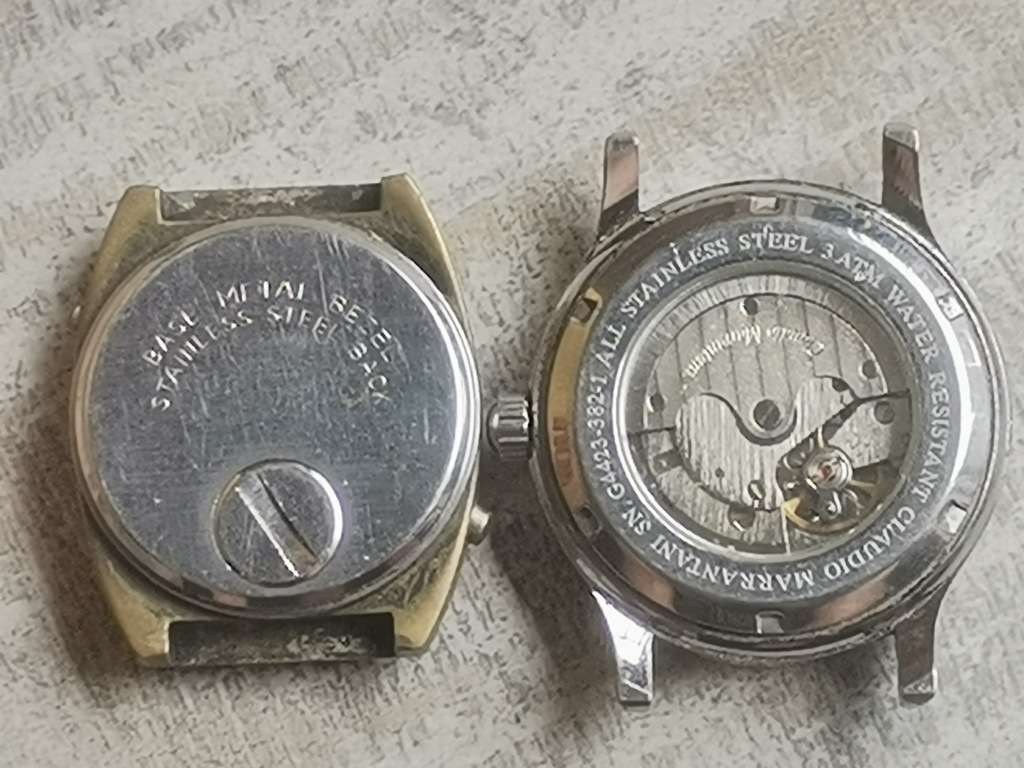 VINTAGE MENS WATCHES - SELLING FOR SPARES OR REPAIRS