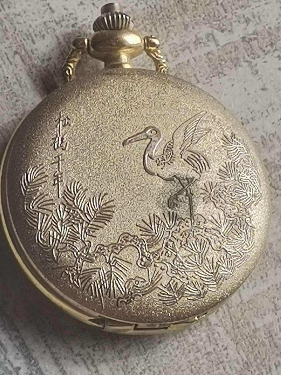 2 x MENS QUARTZ POCKET WATCHES BOTH IN EXCELLENT WORKING CONDITION