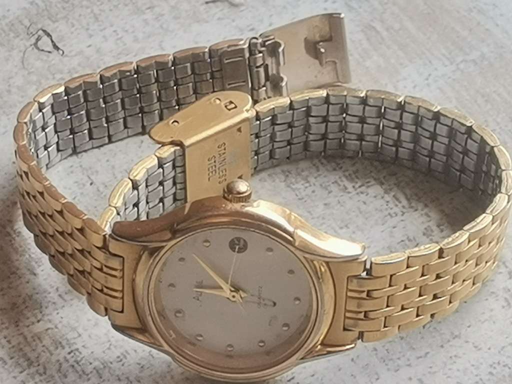 STUNNING ALPINE LADIES GOLD PLATED WATCH IN EXCELLENT WORKING CONDITION
