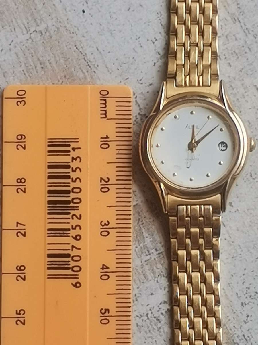 STUNNING ALPINE LADIES GOLD PLATED WATCH IN EXCELLENT WORKING CONDITION