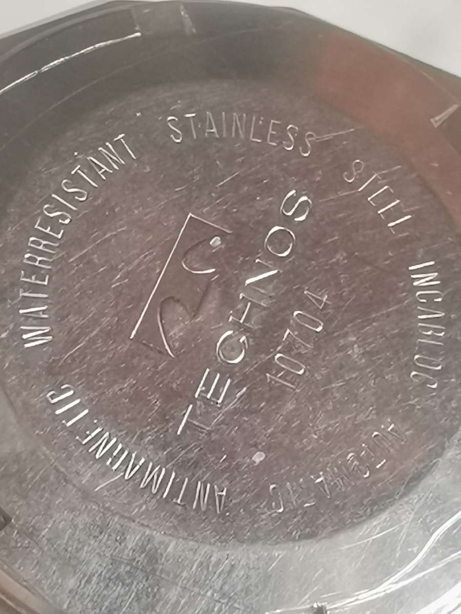 MENS TECHNOS AUTOMATIC WATCH WITH DAY/DATE FUNCTION IN EXCELLENT WORKING CONDITION