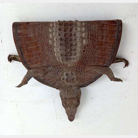 GENUINE PRESERVED CROCODILE BAG