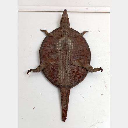 GENUINE PRESERVED CROCODILE BAG