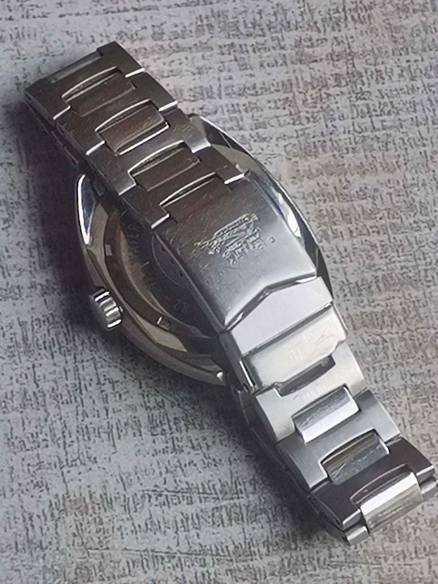 MENS FULL STAINLESS STEEL CATERPILLAR 100M WATCH IN EXCELLENT WORKING CONDITION