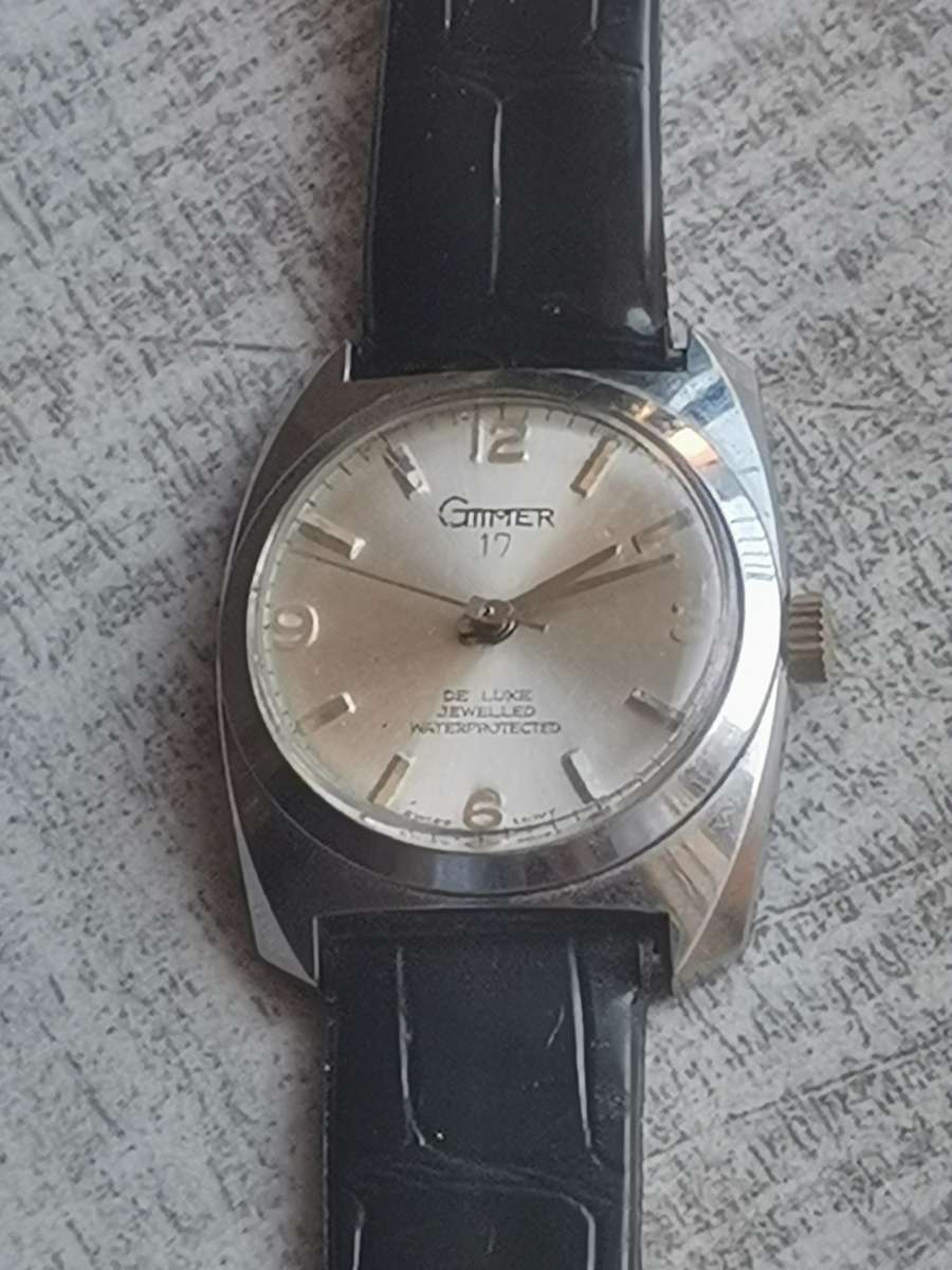VINTAGE GTIMER DELUXE MENS SWISS MADE WATCH IN EXCELLENT WORKING CONDITION