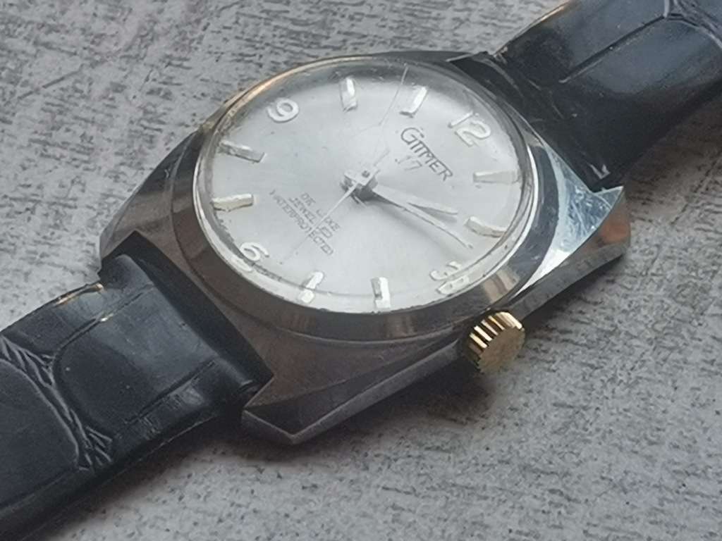 VINTAGE GTIMER DELUXE MENS SWISS MADE WATCH IN EXCELLENT WORKING CONDITION