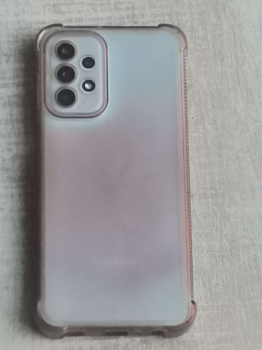 SAMSUNG GALAXY A23 DUAL SIM CELLPHONE WITH BOX AND ACCESSORIES