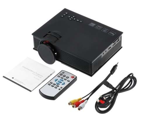 1200 Lumens Portable LED WiFi Projector - UC46