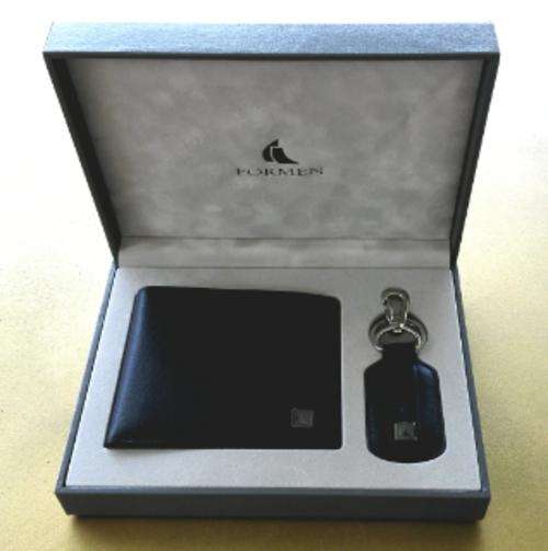Wallet & Keyring Set For Men