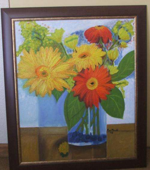 ### Oil Painting By S A Artist Ann Naude ###