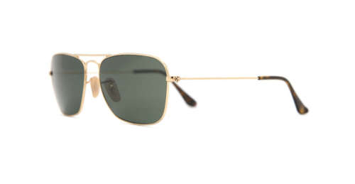 Ray Ban Caravan 55s (M) (Green, Gold)