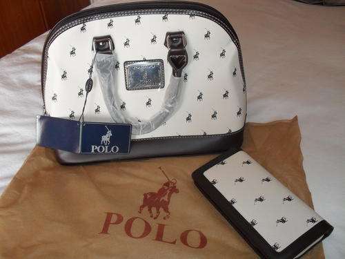 Polo Handbag + Purse!