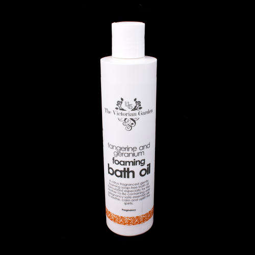 Victorian Garden Tangerine & Geranium Foaming Bath Oil, 250ml