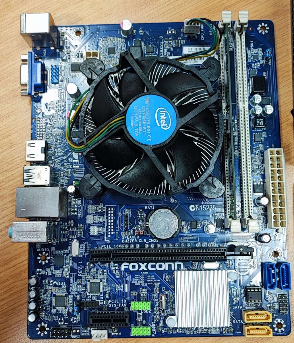 PC Hardware Bundle - Intel Core i3 4170 4th Gen | Foxconn H81 MXV 2.0 Motherboard | 120GB SSD | PSU
