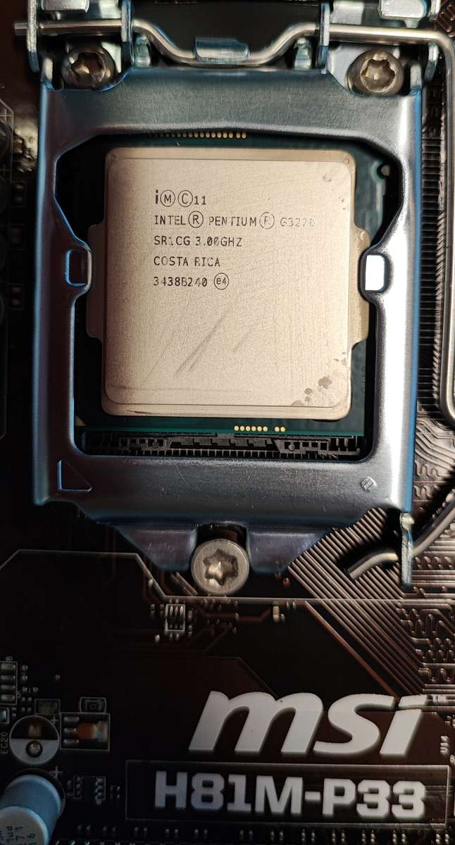 PC Hardware Bundle - MSI H81 P33 Motherboard - 4GB DDR3 RAM - Intel Pentium G3220 CPU - 240GB SSD