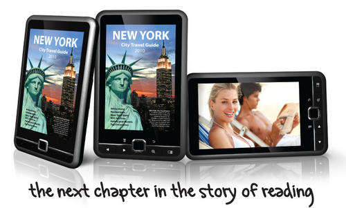 Elonex 500eb Color Ebook Reader with case